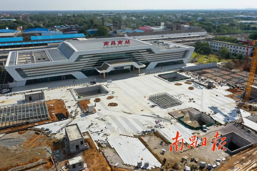南昌南站站前廣場，傳來新消息！